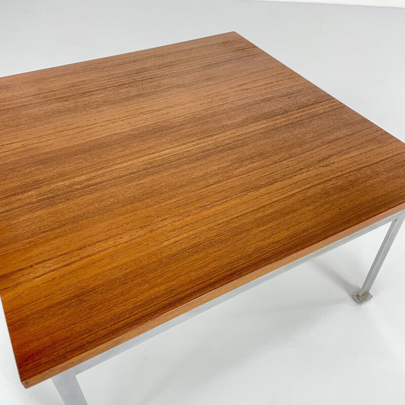 Square vintage coffee table by F.Lli Saporiti, Italy 1970