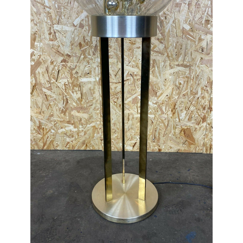 Lámpara de pie de cristal vintage de Doria, 1960-1970