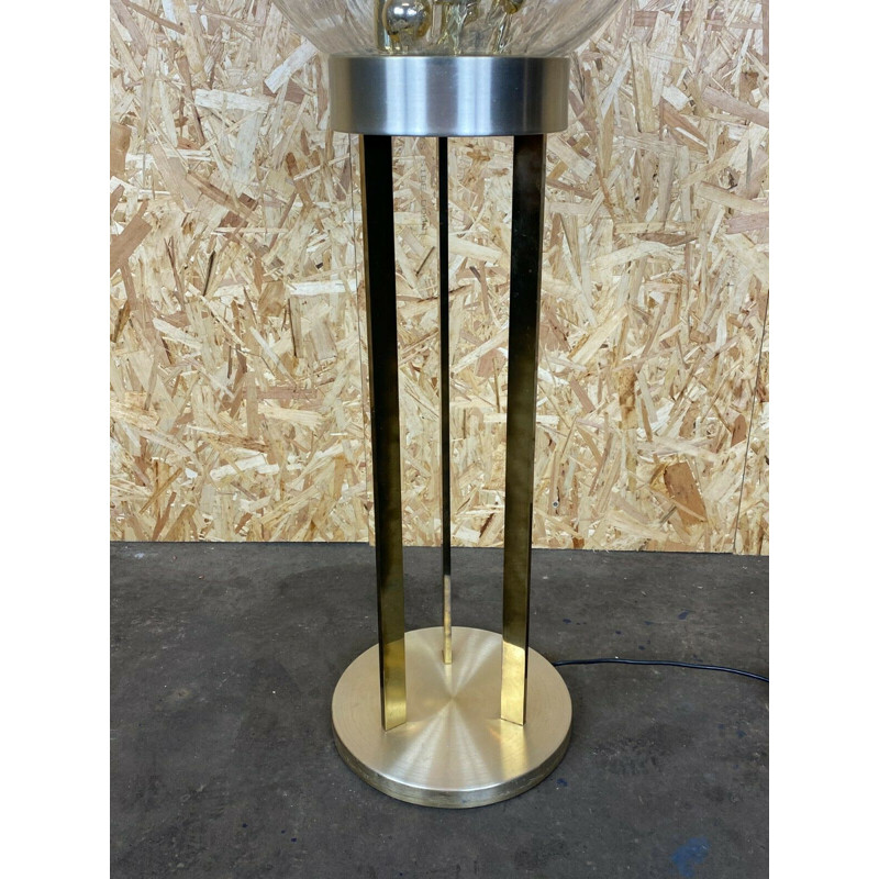 Vintage floor lamp in glass by Doria, 1960-1970s