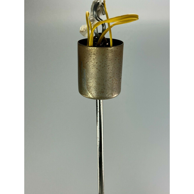 Vintage Sputnik chrome pendant lamp by Sciolari, 1960-1970s