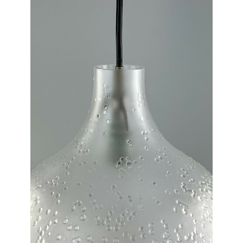 Vintage pendant lamp in glass by Peill & Putzler, 1960-1970s