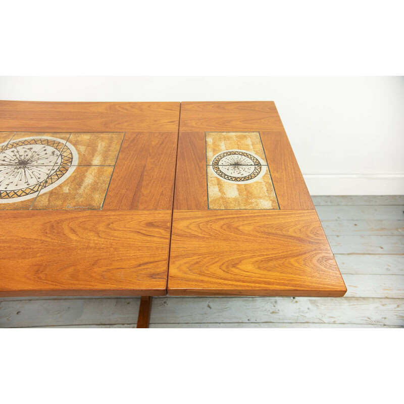 Vintage teak table by Gangso Mobler, Denmark