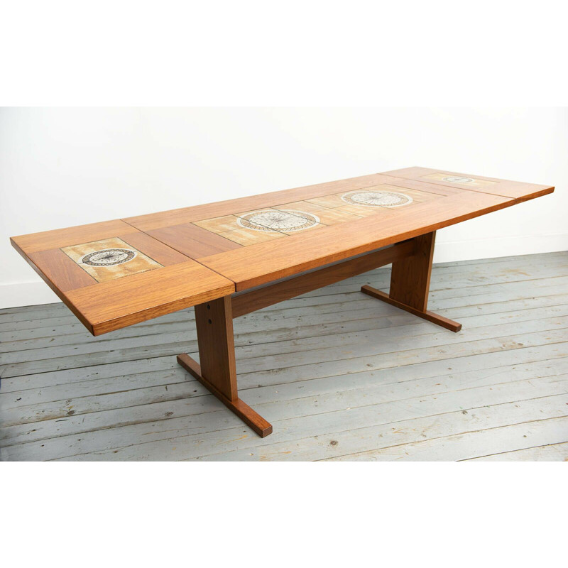 Vintage teak tisch von Gangso Mobler, Dänemark