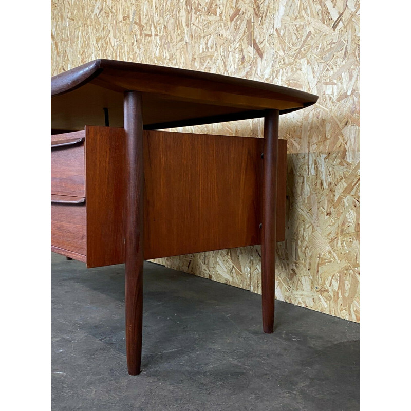 Vintage teak writing desk by Tijsseling for Propos Hulmefa, 1960-1970s