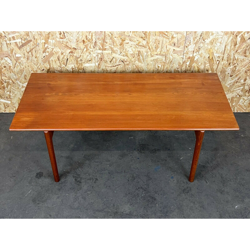 Vintage teak coffee table by Hans J. Wegner and Andreas Tuck, 1960-1970s