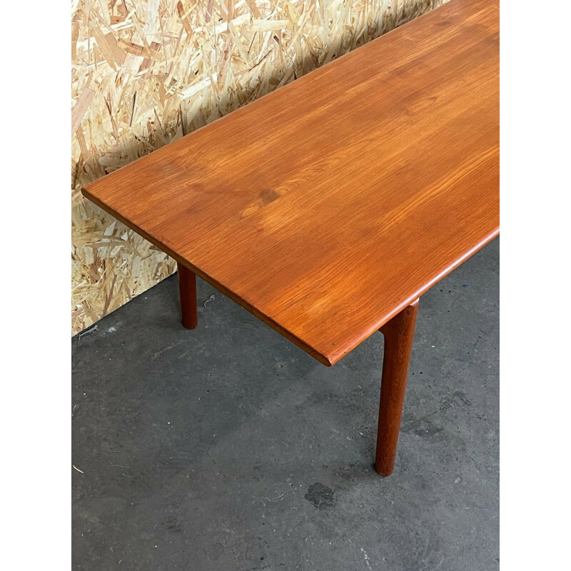 Vintage teak coffee table by Hans J. Wegner and Andreas Tuck, 1960-1970s