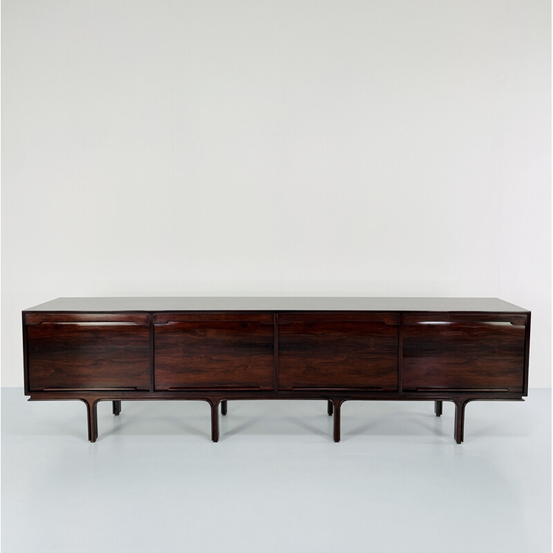 Credenza vintage in legno di Gianfranco Frattini per Bernini, Italia 1957