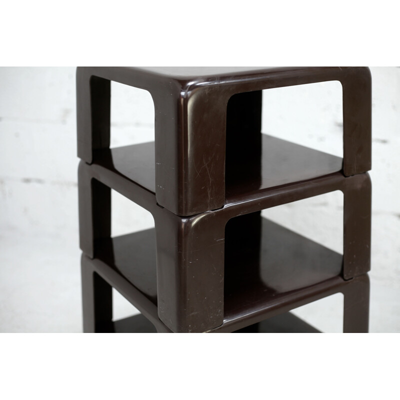 Vintage gatti nesting tables by Mario Bellini for C & B, Italy 1970