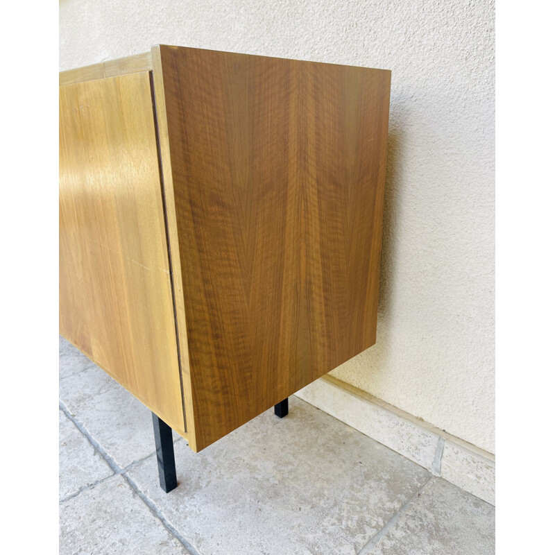 Vintage teak sideboard with two doors