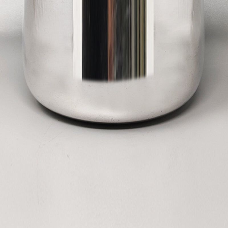 Vintage ice bucket in stainless steel by Aldo Tura for Macabo, Italy 1960s