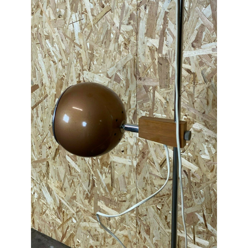 Vintage teak floor lamp by Temde, 1960-1970s