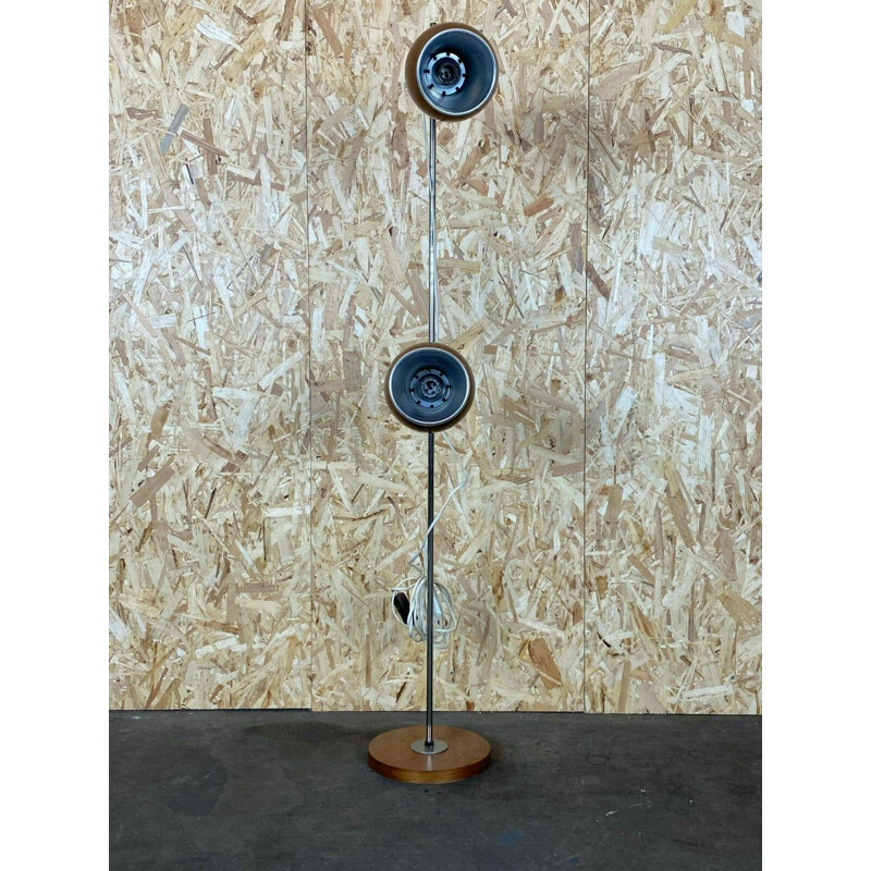 Vintage teak floor lamp by Temde, 1960-1970s