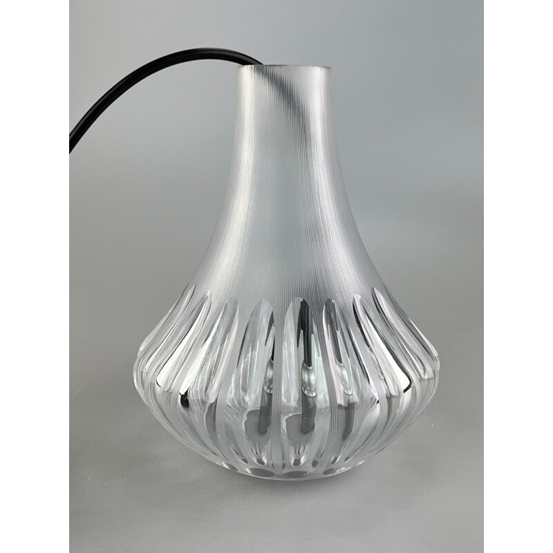 Vintage pendant lamp in glass by Peill & Putzler, 1960-1970s