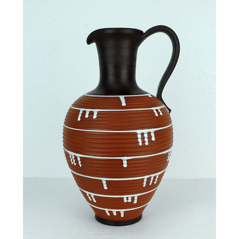 Large Ilkra Keramik "Palermo" vase in ceramic - 1950s