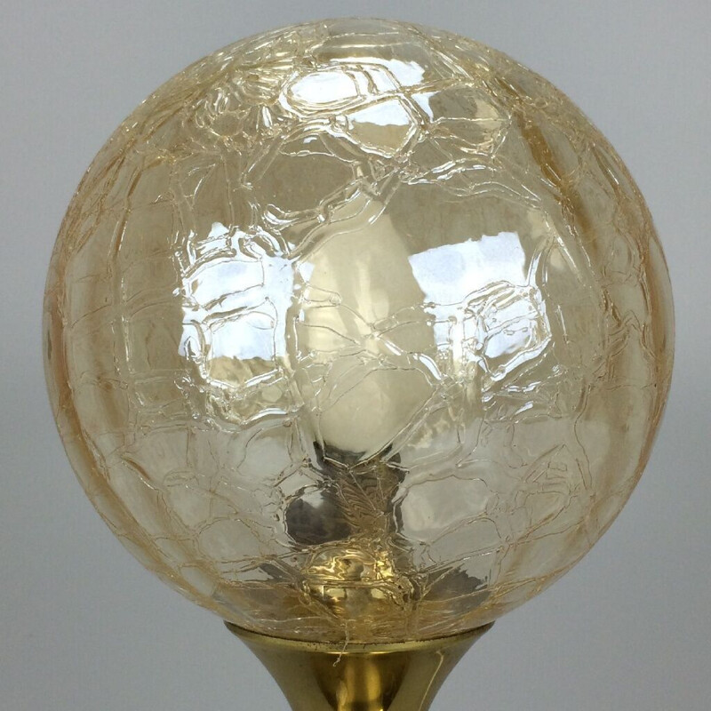 Bolvormige vintage tafellamp, 1960