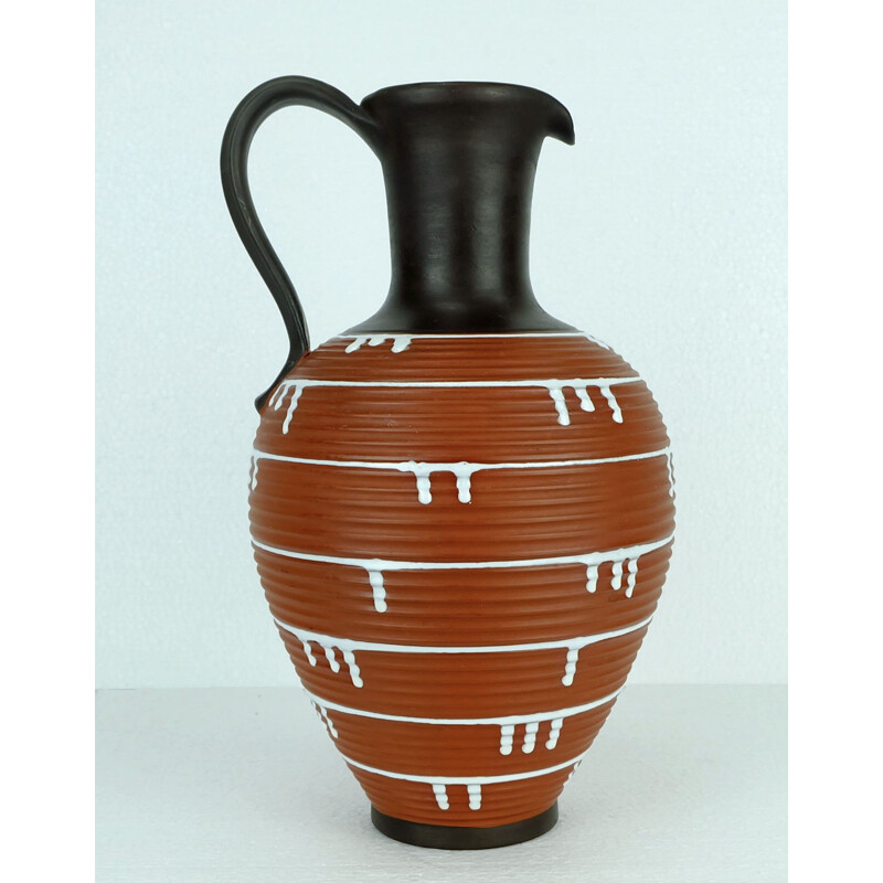 Large Ilkra Keramik "Palermo" vase in ceramic - 1950s