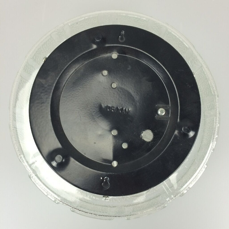 Lampada da soffitto in vetro vintage, 1960-1970