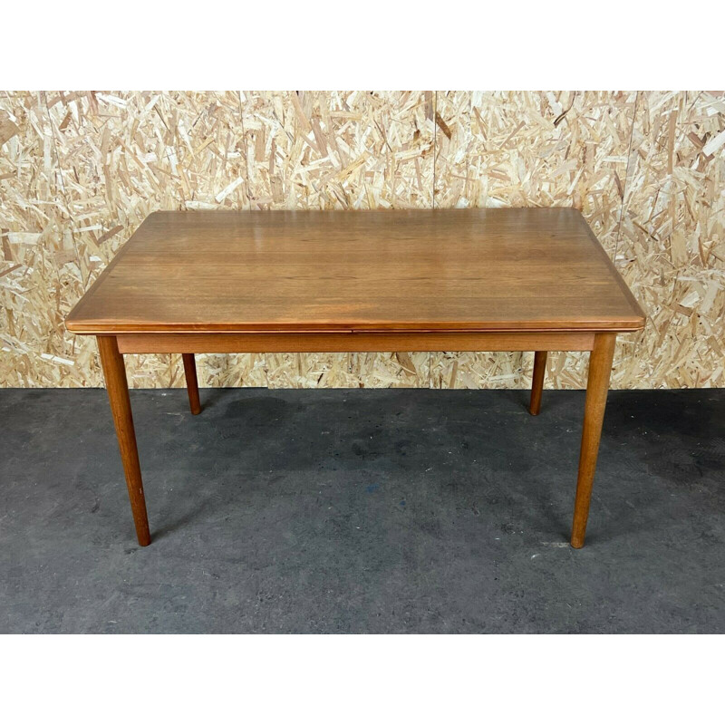 Mesa de teca vintage, Dinamarca 1960-1970