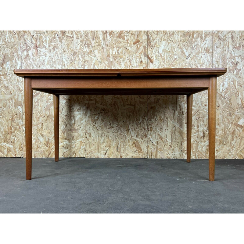 Vintage teakhouten tafel, Denemarken 1960-1970