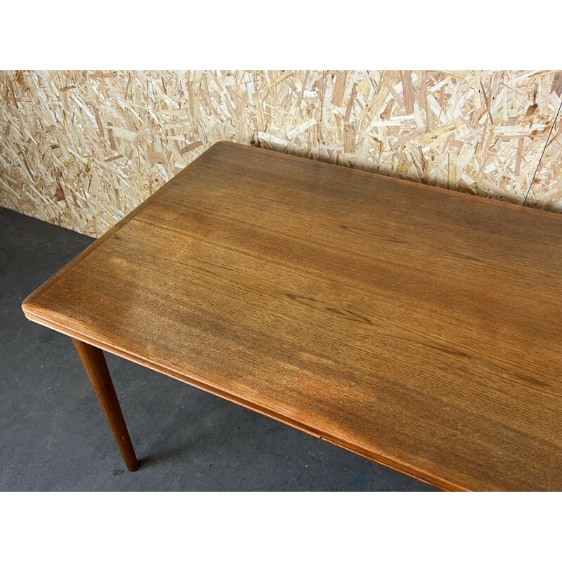 Mesa de teca vintage, Dinamarca 1960-1970
