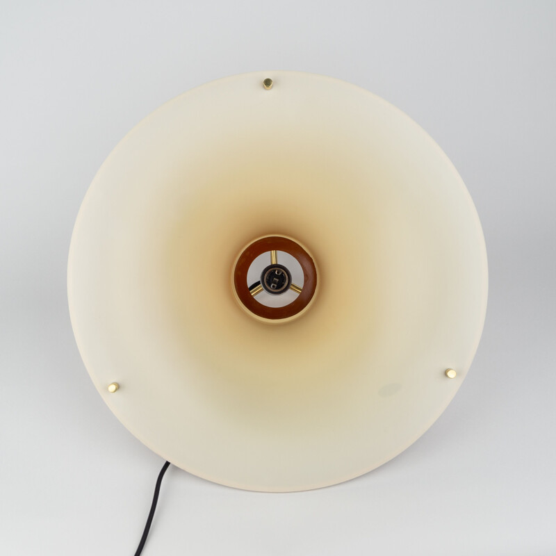 Danish vintage pendant lamp Single by Jo Hammerborg for Fog og Morup, 1977