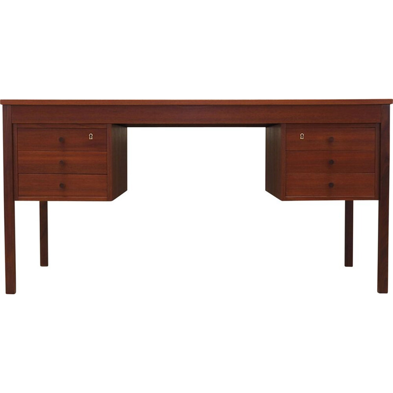 Teak vintage desk, Denmark 1970s