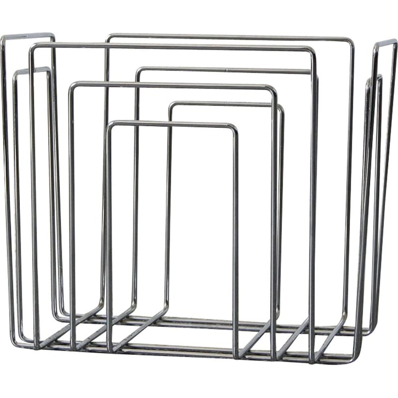 Vintage magazine rack by Willi Glaeser for Tmp, 1980s