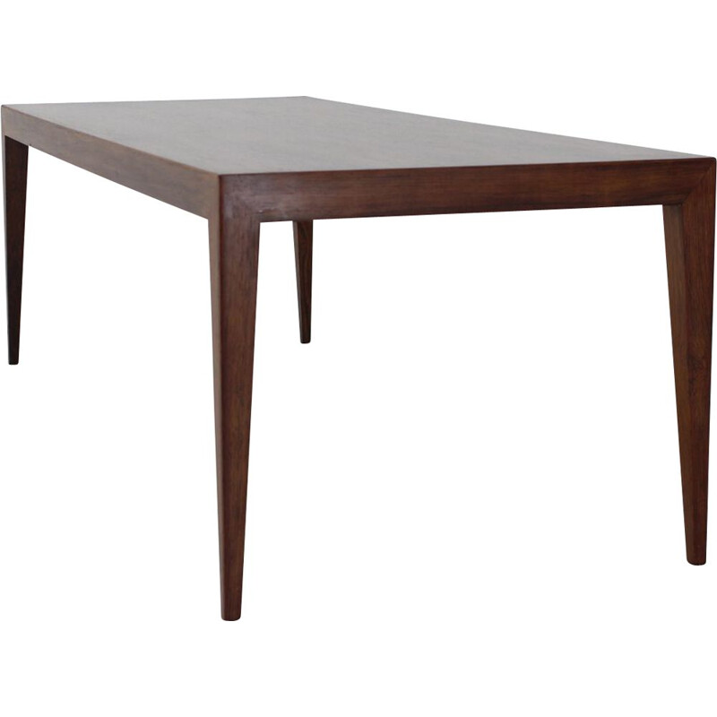 Vintage rosewood coffee table by Severin Hansen, Denmark 1960s