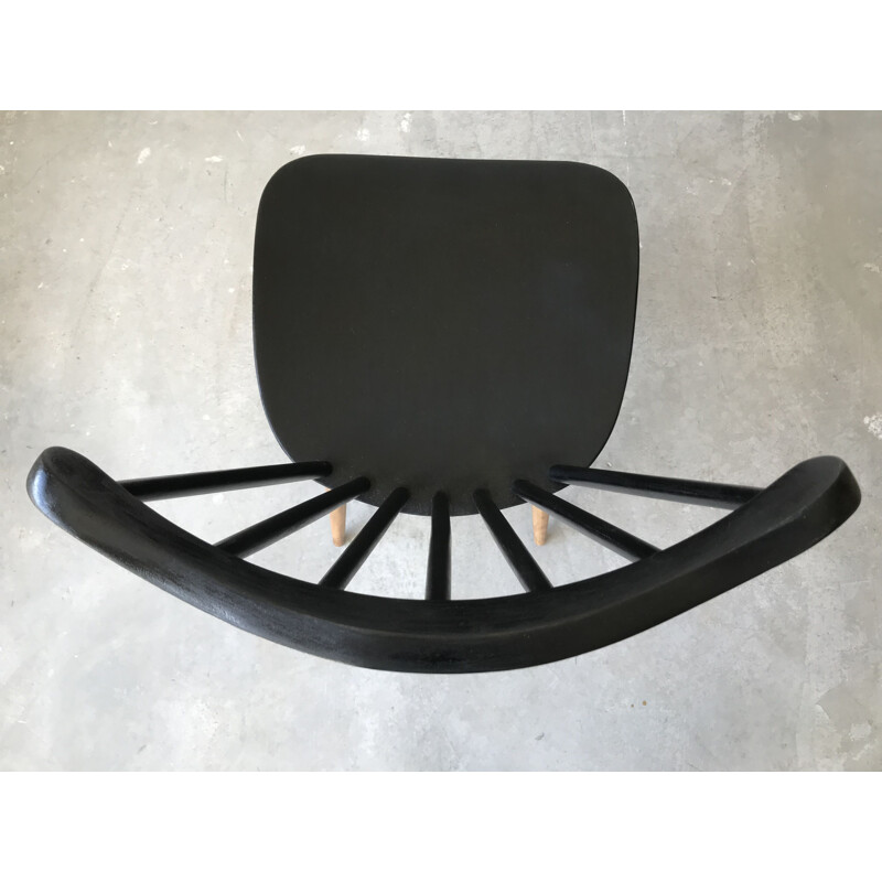 Set of 6 vintage bistro chairs Menuet by Baumann, 1970