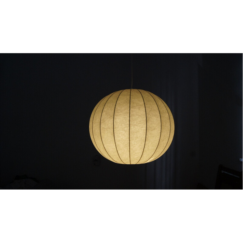 Mid-century German Cocoon pendant lamp by Goldkant Leuchten