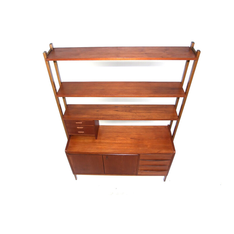 Vintage teak bookcase, Sweden 1960