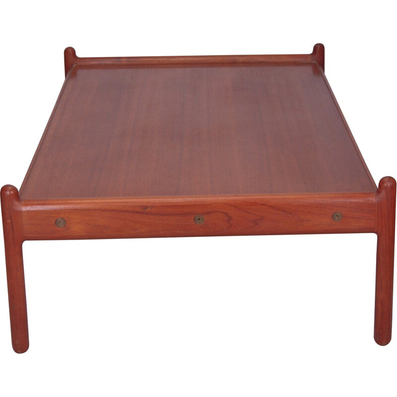 Scandinavian coffee table in teak - 1960s