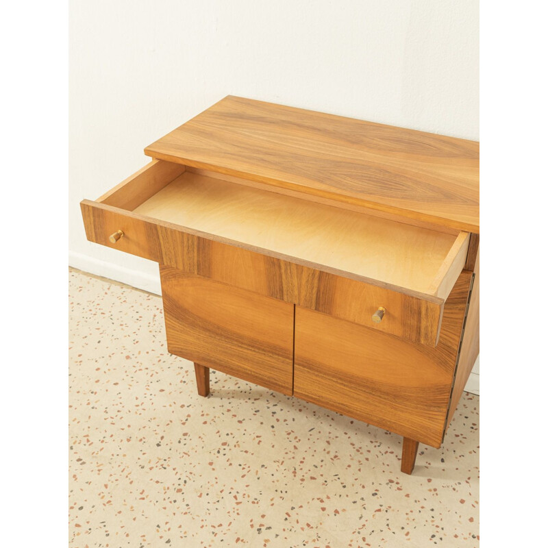 Vintage walnut chest of drawers, Germany 1960s