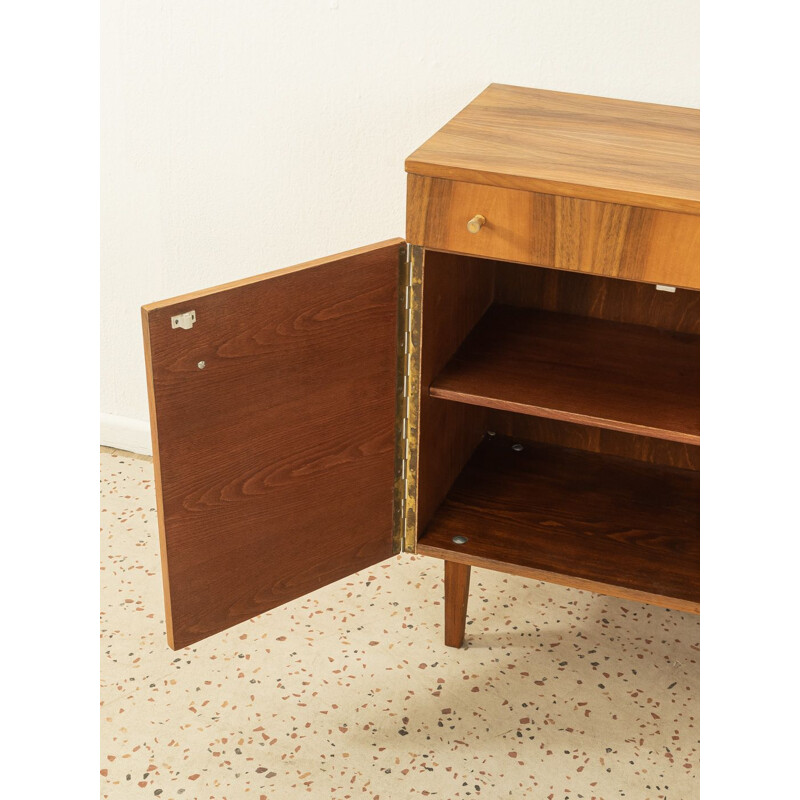 Vintage walnut chest of drawers, Germany 1960s