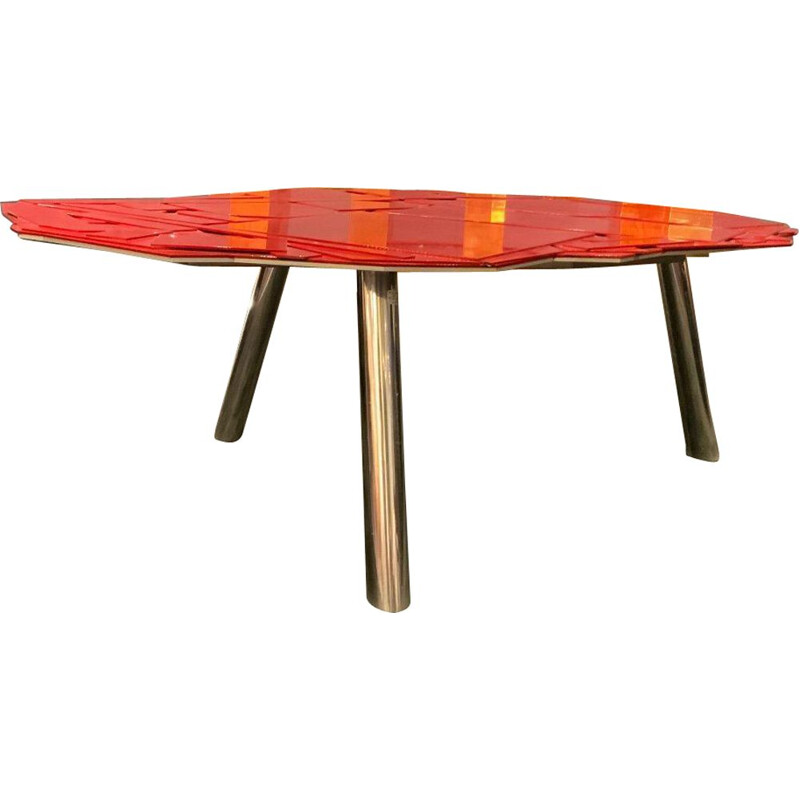 Brazilia" mesa de café vintage de Fernando e Humberto Campana para Edra, 2004