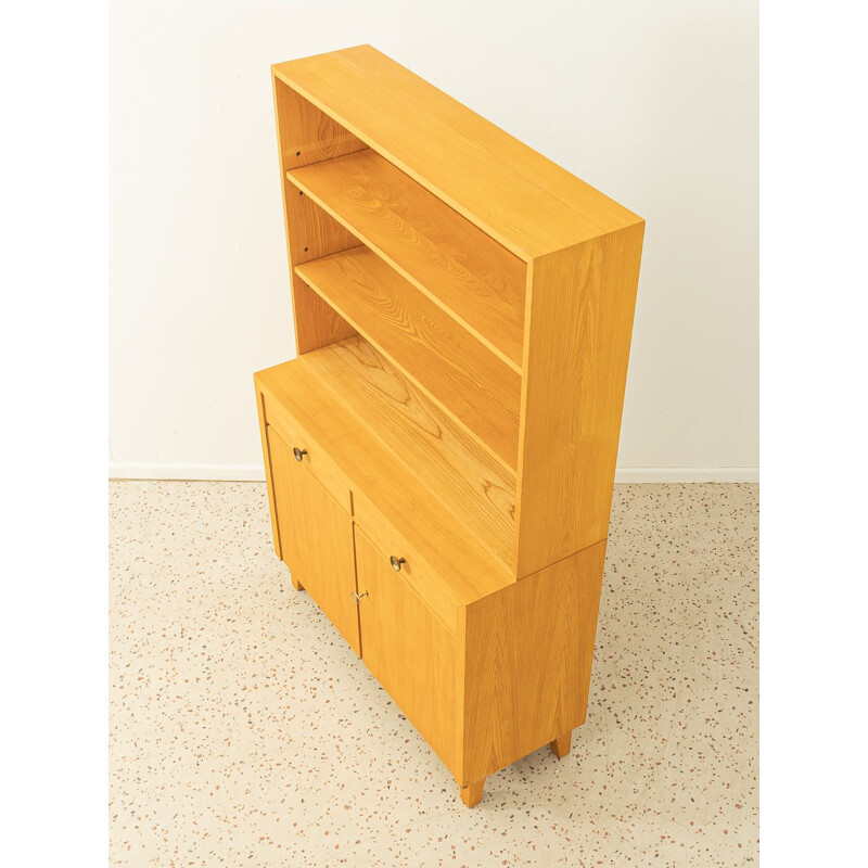 Vintage ash wood bookcase by Musterring, Germany 1950