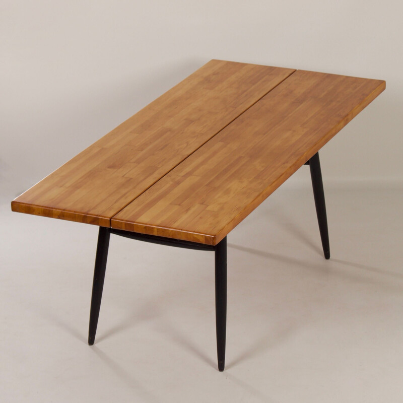 Vintage Pirkka dining table by Ilmari Tapiovaara for Laukaan Puu, Finland 1955