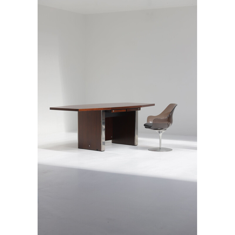 Mid century desk by Desk Ennio Fazioli & Ufficio Tecnico for Mim, Italy 1960s