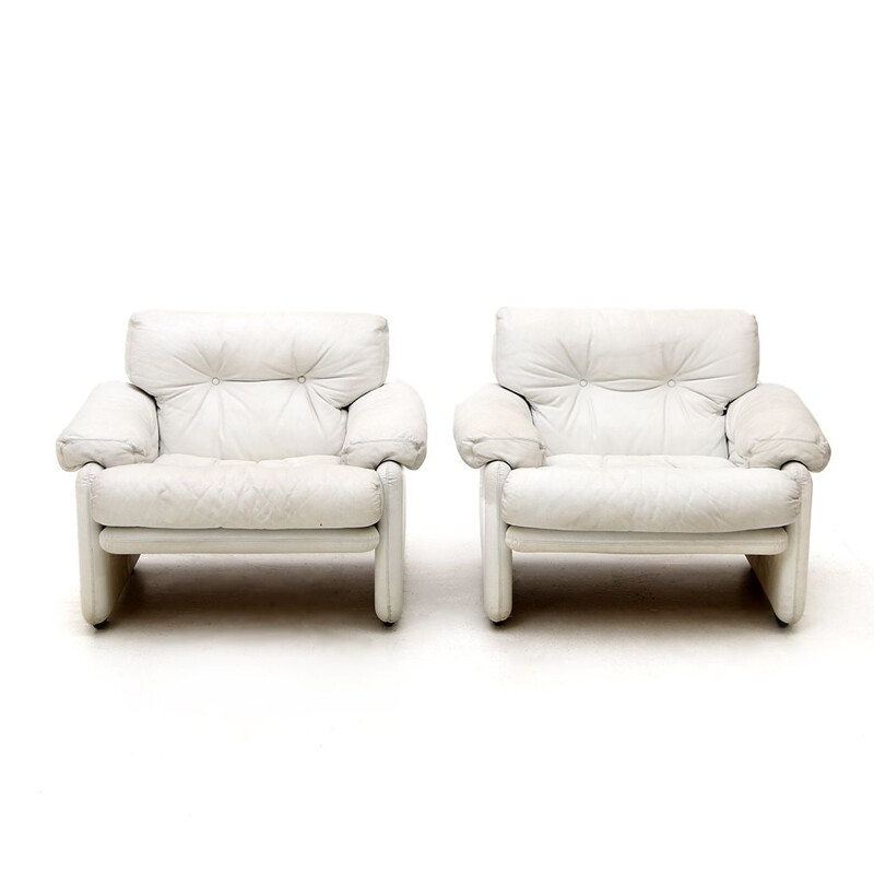 Pareja de sillones vintage Coronado de Afra