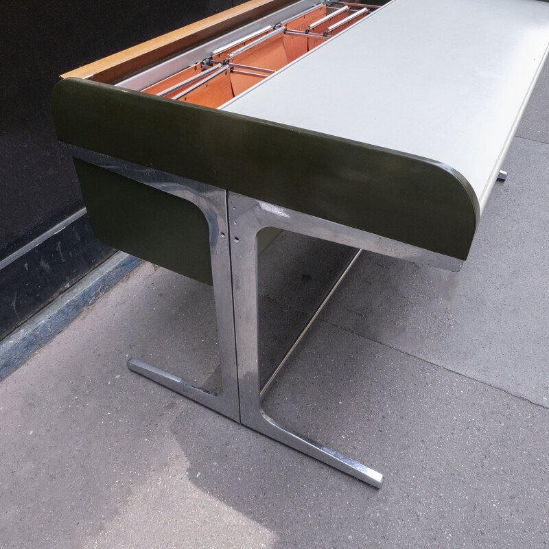 Vintage "Action Office" desk by George Nelson for Herman Miller, 1970