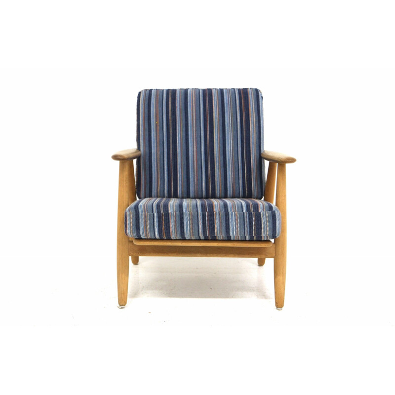 Poltrona scandinava vintage di Hans j. Wegner, 1960