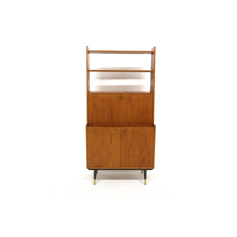 Vintage teak desk by Bränntorps, Sweden 1960