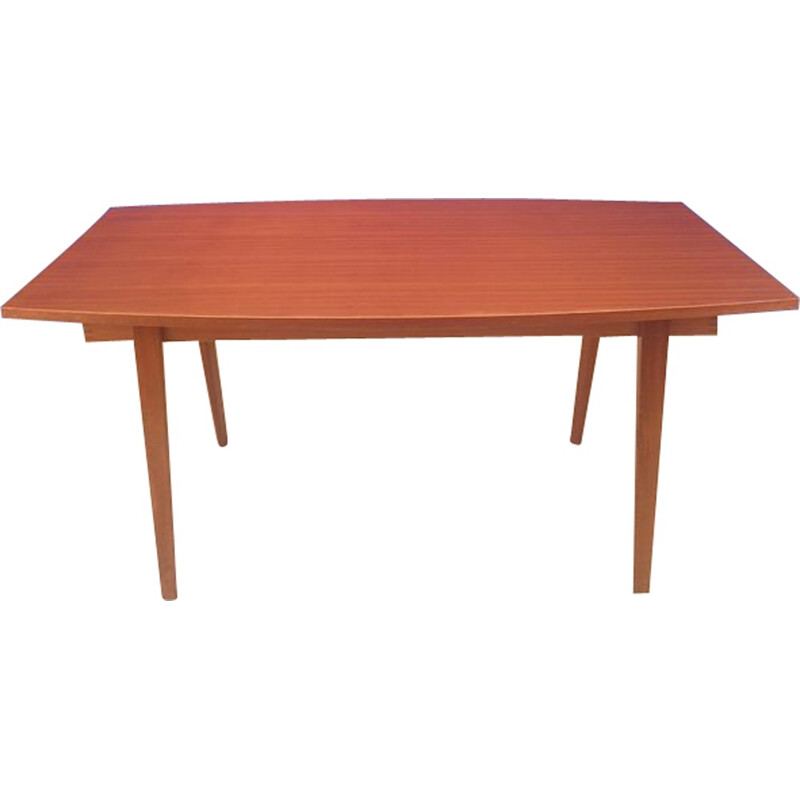Compass feet dining table, André SORNAY - 1950s