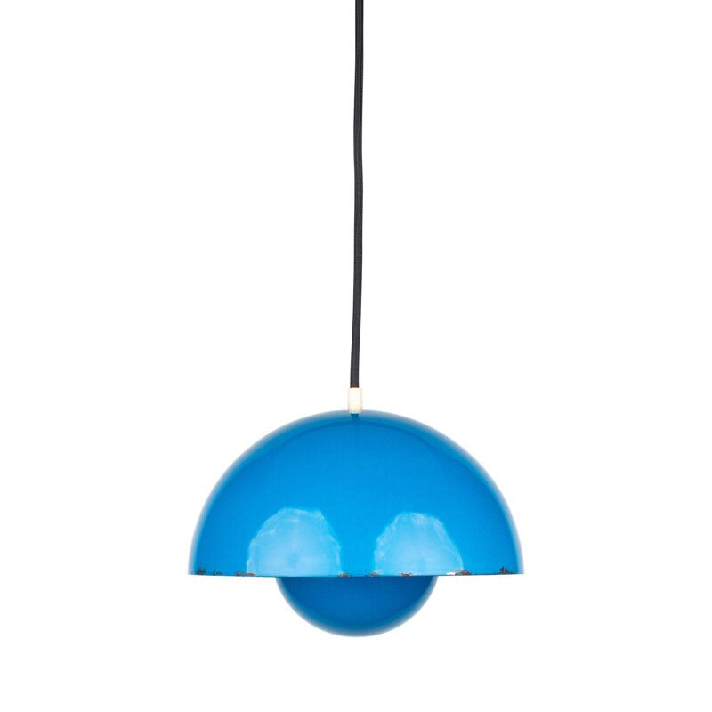 Danish vintage pendant lamp Flowerpot by Verner Panton for Louis Poulsen, 1968