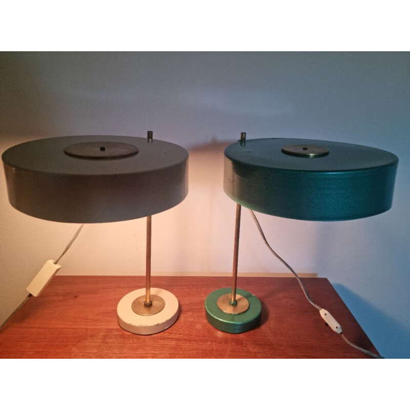 Pair of mid century table lamps, 1960s