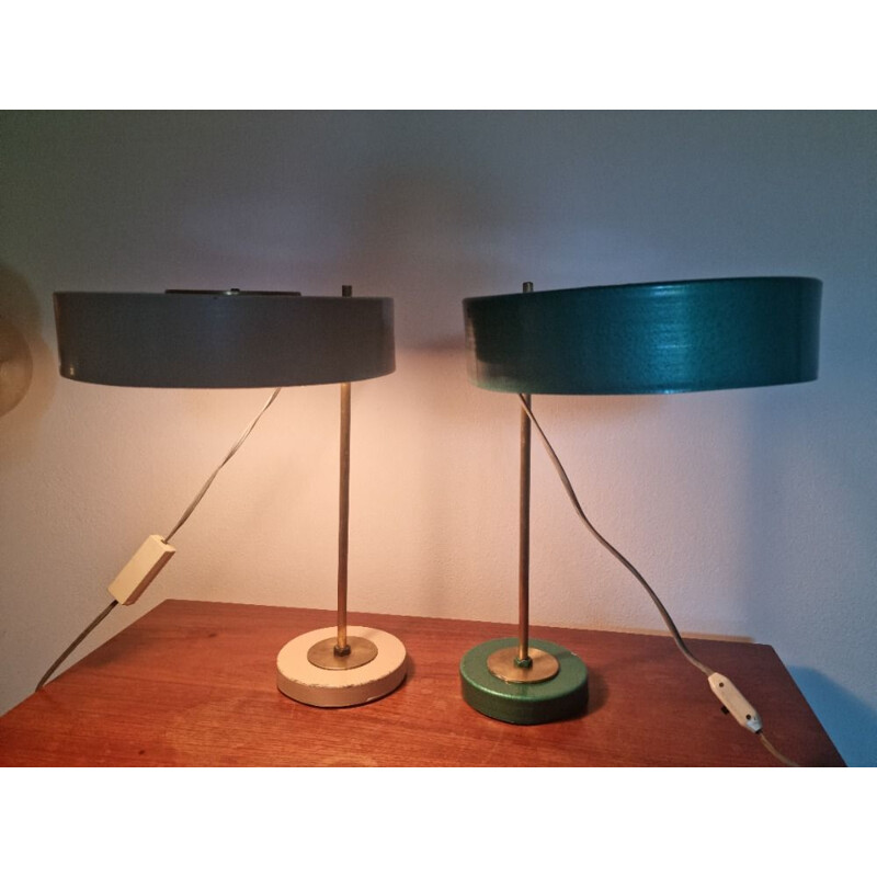 Pair of mid century table lamps, 1960s