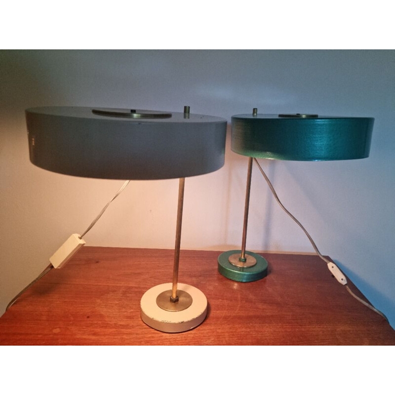 Pair of mid century table lamps, 1960s