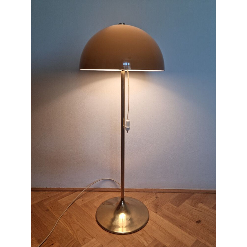 Lampada da terra vintage a fungo, Italia 1960