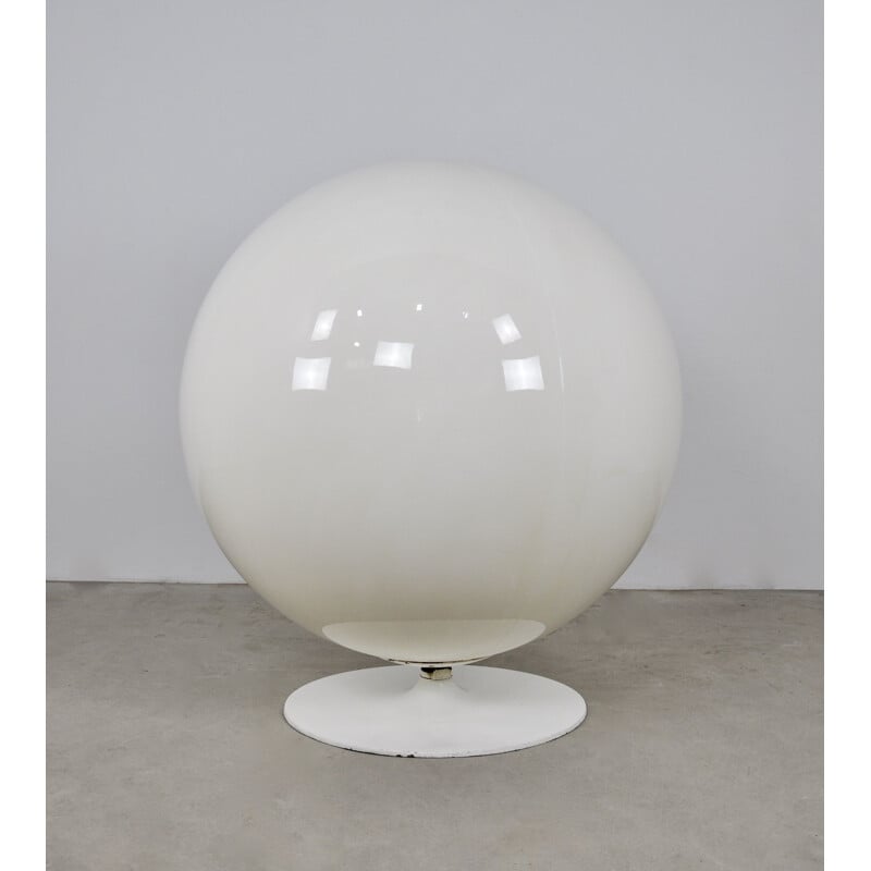 Sedia a sfera vintage di Eero Aarnio per Adelta, 1970
