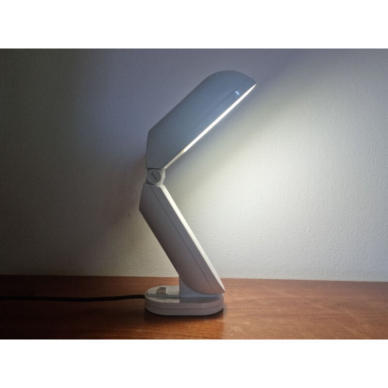 Mid century folding table lamp, Italy 1970s